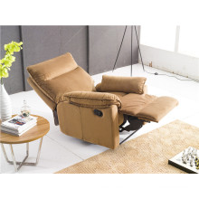 Genuine Leather Chaise Leather Sofa Electric Recliner Sofa (774)